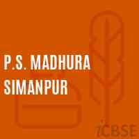 P.S. Madhura Simanpur Middle School Logo