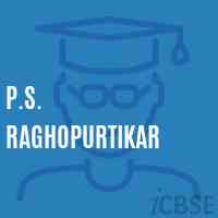 P.S. Raghopurtikar Middle School Logo