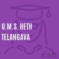 U.M.S. Heth Telangava Middle School Logo