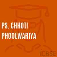 Ps. Chhoti Phoolwariya Primary School Logo