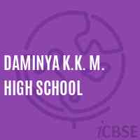 Daminya K.K. M. High School Logo