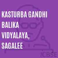 Kasturba Gandhi Balika Vidyalaya, Sagalee Middle School Logo