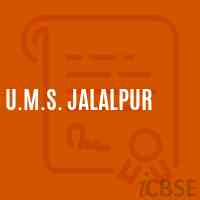 U.M.S. Jalalpur Middle School Logo