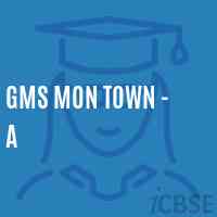 Gms Mon Town - A Middle School Logo
