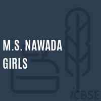 M.S. Nawada Girls Middle School Logo