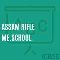 Assam Rifle Me.School Logo