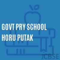 Govt Pry School Horu Putak Logo