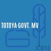 Totoya Govt. Mv School Logo