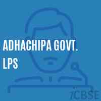 Adhachipa Govt. Lps Primary School Logo