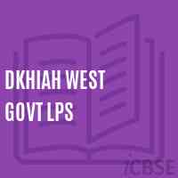 Dkhiah West Govt Lps Primary School Logo