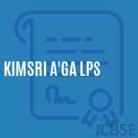Kimsri A'Ga Lps Primary School Logo