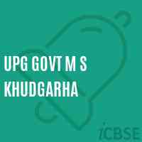 Upg Govt M S Khudgarha Middle School Logo