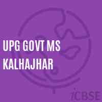 Upg Govt Ms Kalhajhar Middle School Logo