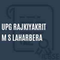 Upg Rajkiyakrit M S Laharbera Middle School Logo