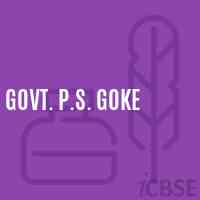 Govt. P.S. Goke Primary School Logo