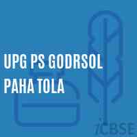 Upg Ps Godrsol Paha Tola Primary School Logo