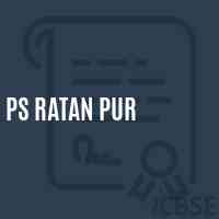 Ps Ratan Pur Middle School Logo