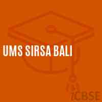 Ums Sirsa Bali Middle School Logo