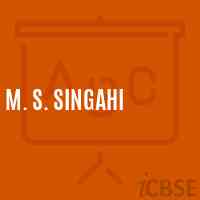 M. S. Singahi Middle School Logo
