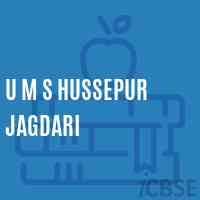 U M S Hussepur Jagdari Middle School Logo