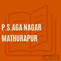 P.S.Aga Nagar Mathurapur Middle School Logo