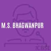 M.S. Bhagwanpur Middle School Logo