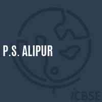 P.S. Alipur Middle School Logo