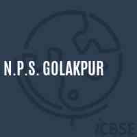 N.P.S. Golakpur Primary School Logo