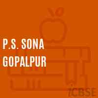 P.S. Sona Gopalpur Primary School Logo