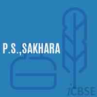 P.S.,Sakhara Primary School Logo