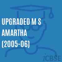 Upgraded M S Amartha (2005-06) Middle School Logo