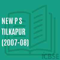 New P S Tilkapur (2007-08) Primary School Logo