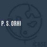 P. S. Orhi Primary School Logo