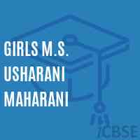 Girls M.S. Usharani Maharani Middle School Logo