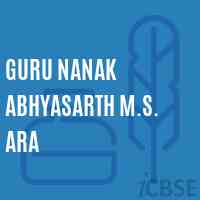 Guru Nanak Abhyasarth M.S. Ara Middle School Logo