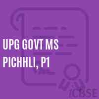 Upg Govt Ms Pichhli, P1 Middle School Logo