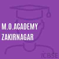 M.O.Academy Zakirnagar Secondary School Logo