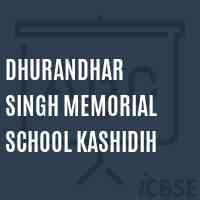 Dhurandhar Singh Memorial School Kashidih Logo