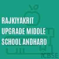 Rajkiyakrit Upgrade Middle School andharo Logo