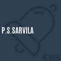 P.S.Sarvila Primary School Logo