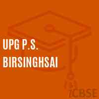 Upg P.S. Birsinghsai Primary School Logo