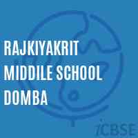 Rajkiyakrit Middile School Domba Logo