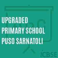 Upgraded Primary School Puso Sarnatoli Logo