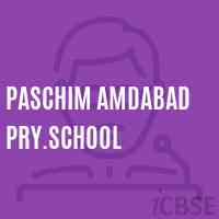 Paschim Amdabad Pry.School Logo
