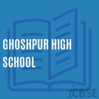 Ghoshpur High School Logo