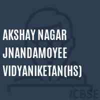 Akshay Nagar Jnandamoyee Vidyaniketan(Hs) High School Logo
