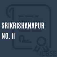 Srikrishanapur No. Ii Primary School Logo