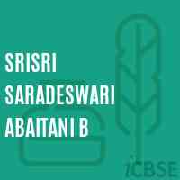 Srisri Saradeswari Abaitani B Primary School Logo