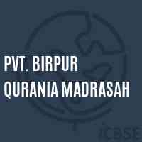 Pvt. Birpur Qurania Madrasah Primary School Logo