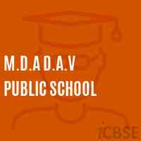 M.D.A D.A.V Public School Logo